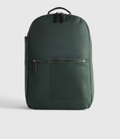 Slim Water‑Repellent Nylon Travel Laptop Backpack